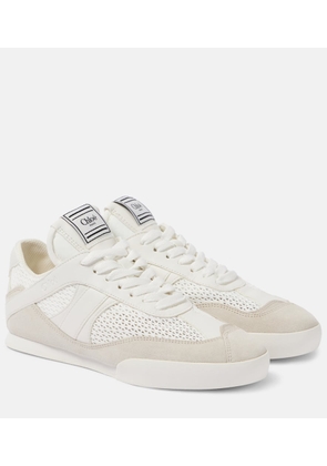 Chloe Chloe Kick leather low-top sneakers