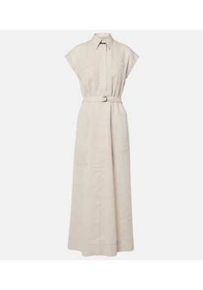 Brunello Cucinelli Linen maxi dress