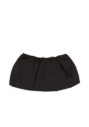 Norma Kamali Tube Scarf in Black - Black. Size all.