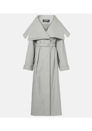 Jacquemus Le Trench Caruso oversized trench coat