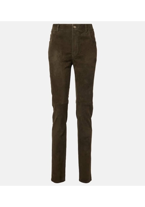 Chloe Suede slim pants