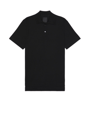 Givenchy Classic Fit Polo in Black - Black. Size L (also in M, S, XL/1X, XXL/2X).