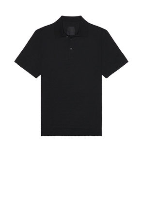 Givenchy Classic Fit Polo in Black - Black. Size L (also in M, S, XL/1X, XXL/2X).