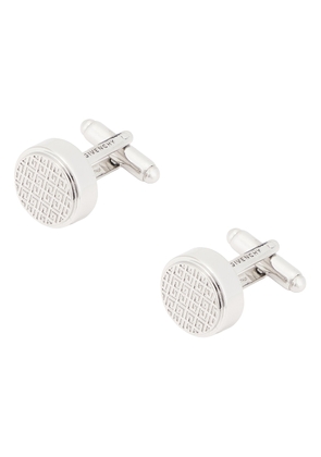 Givenchy 4G Allover Cufflinks in Silvery - Metallic Silver. Size all.