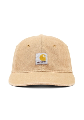 Carhartt WIP Icon Cap in Peanut - Tan. Size all.