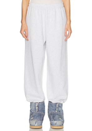 Acne Studios Frack Sweatpant in Pale Grey Melange - Light Grey. Size L (also in ).