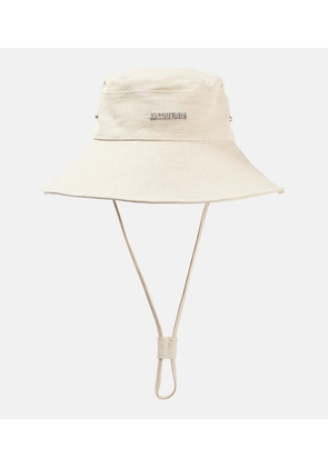 Jacquemus De-NÃ®mes linen and cotton denim bucket hat