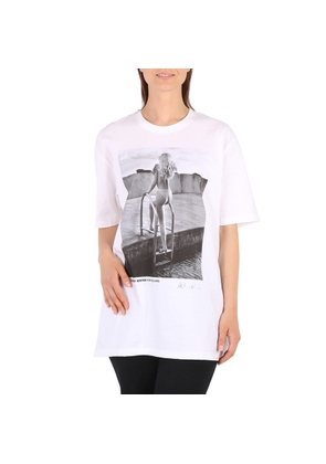 Wolford Ladies Short-sleeve Newton Cotton T-Shirt