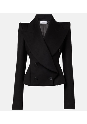 McQueen Double-breasted wool and cashmere blazer
