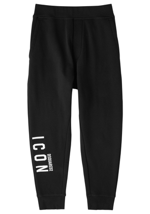 DSQUARED2 Icon Logo Cotton Sweatpants - Black - M