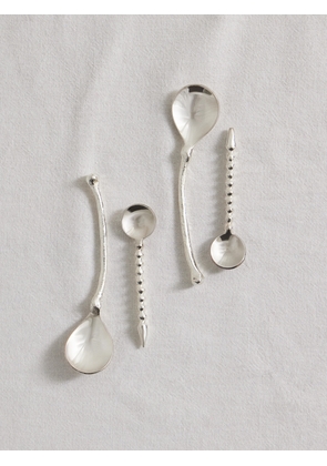 Alighieri - The Totemic Devotion Set Of Four Silver-plated Dessert Spoons - One size