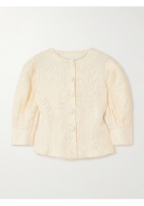 DESTREE - Jasper Fil Coupé Jacket - Ivory - small,medium,large