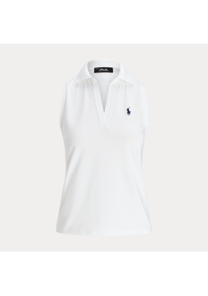 Tailored Fit Sleeveless Polo Shirt