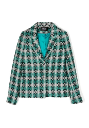Young Versace Girls Tweed Blazer Jacket