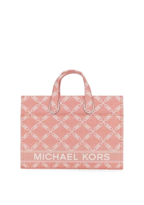 Michael Kors Large Gigi Logo Jacquard Tote Bag