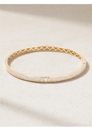 Persée - Zeus 18-karat Gold Diamond Bracelet - Silver - 16