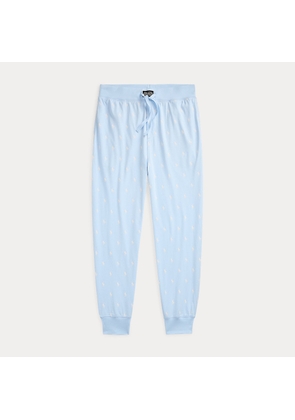 All-over Pony Cotton Jersey Sleep Jogger