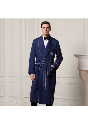 Monogram Silk Twill Robe
