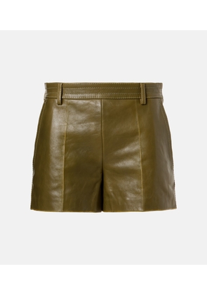 Gucci Leather shorts