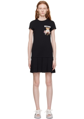 Moschino Black Teddy Bear Minidress
