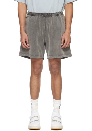 Acne Studios Black Straight-Leg Shorts