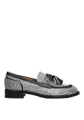 Rene Caovilla Rhinestone-Embellished Morgana Loafers