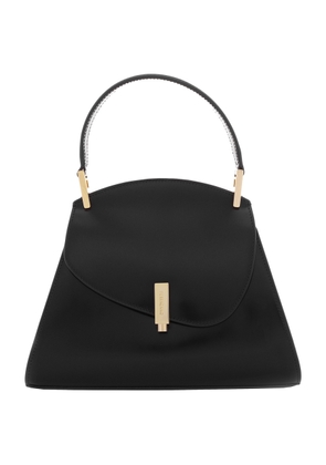 Ferragamo Prisma Asymmetrical Geometric Flap Small Handbag