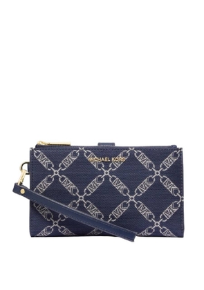 Michael Kors Logo Jacquard Adele Empire Smartphone Wallet