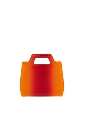 Ferragamo Mini Wanda Top Handle Leather Hand Bag