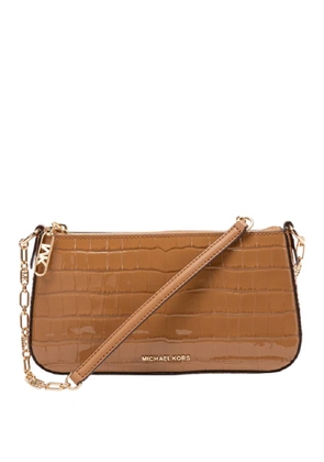 Michael Kors Medium Empire Crocodile Embossed Shoulder Bag