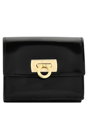 Ferragamo Gancini Clasp Wanda French Folding Wallet