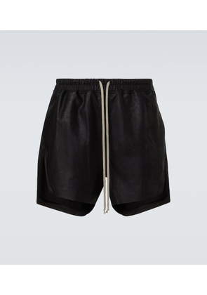Rick Owens Leather shorts