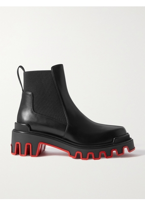 Christian Louboutin - Marchacroche Dune Leather Chelsea Boots - Black - IT35,IT36,IT36.5,IT37,IT37.5,IT38,IT38.5,IT39,IT39.5,IT40,IT40.5,IT41,IT42