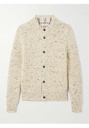 Bottega Veneta - Ribbed Wool-blend Cardigan - Cream - XS,S,M,L