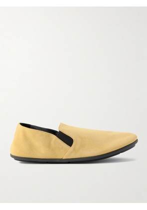The Row - Vincit Suede Loafers - Yellow - IT35,IT36,IT37,IT38,IT39,IT40,IT41
