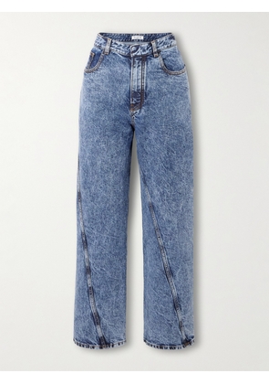 Alaïa - Paneled Jeans - Blue - FR 34,FR 36,FR 38,FR 40,FR 42,FR 44,FR 46