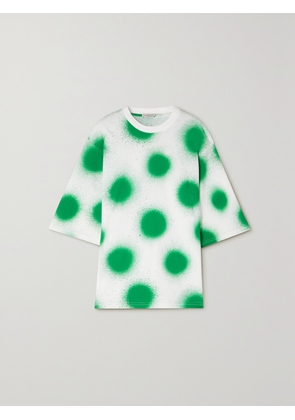 Moncler Genius - + Jw Anderson Oversized Printed Cotton-jersey T-shirt - White - x small,small,medium,large