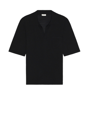 Saint Laurent Polo in Noir - Black. Size M (also in L, S, XL/1X).