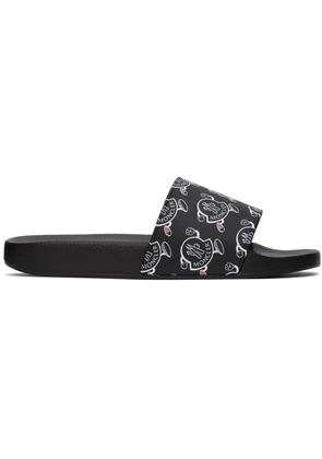 Moncler Black Basile Sandals