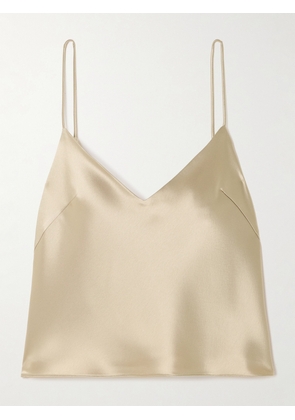 Galvan - Ischia Satin Camisole - Neutrals - FR 34,FR 36,FR 38,FR 40,FR 42,FR 44,FR 46