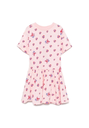Kenzo Girls Floral Logo Print Dress