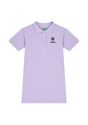 Kenzo Girls Lilac Boke Flower Polo Dress