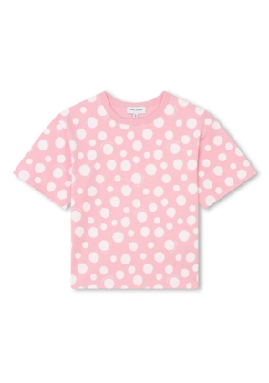 Little Marc Jacobs Graffiti Dots Cotton T-Shirt