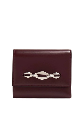 Jimmy Choo Marinda Diamond -Chain Leather Wallet