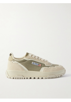 Autry - Wildpace Leather And Suede-trimmed Ripstop Sneakers - Green - IT35,IT36,IT37,IT38,IT39,IT40,IT41,IT42