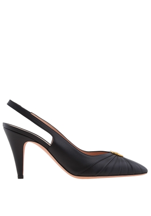 Bally Jolene Slingback Leather Pumps