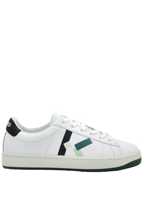 Kenzo Kids Kourt K Leather Low-Top Sneakers