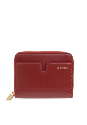 Burberry Logo-Embossed Calf Leather Wallet