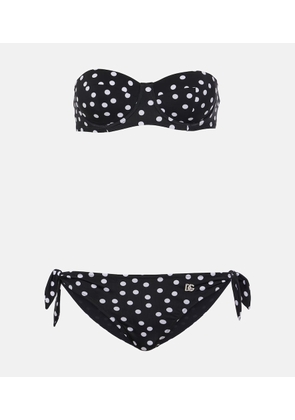 Dolce&Gabbana Polka-dot bikini