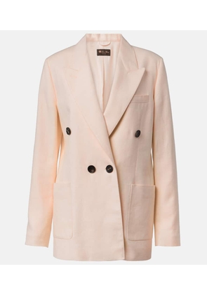 Loro Piana Genny linen and wool blazer